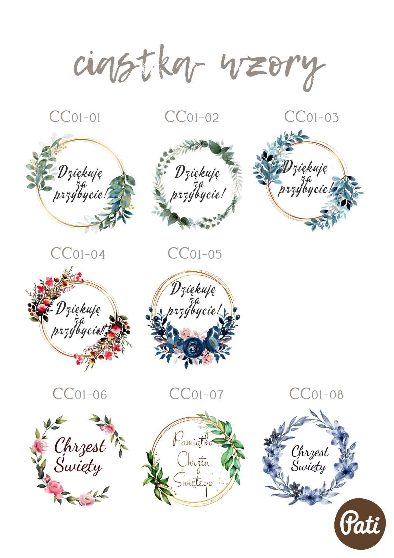 Ciastka chrzest - obrazek 2