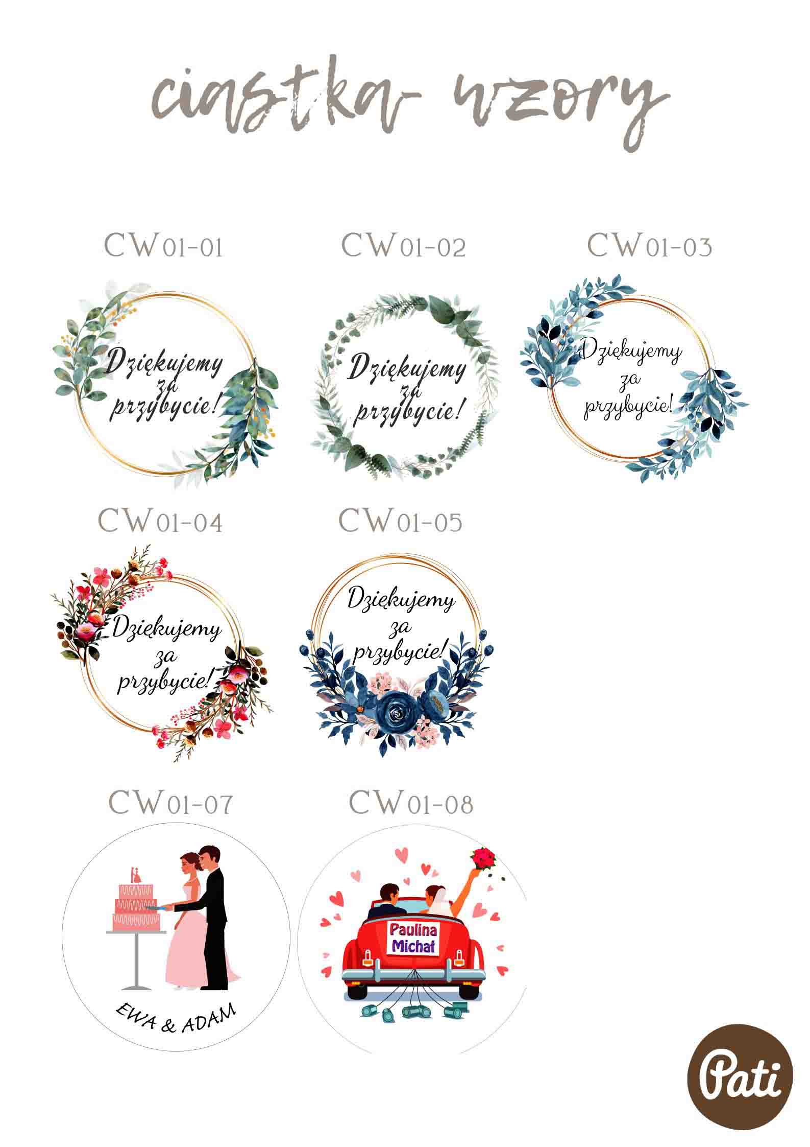 Ciastka weselne - obrazek 2