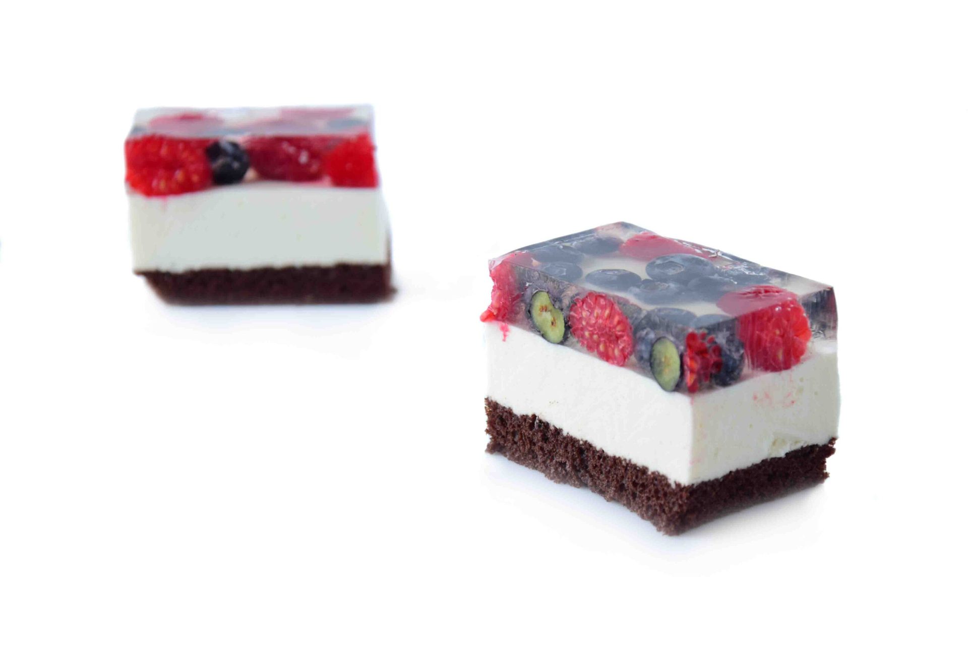 Kostka sernik na zimno