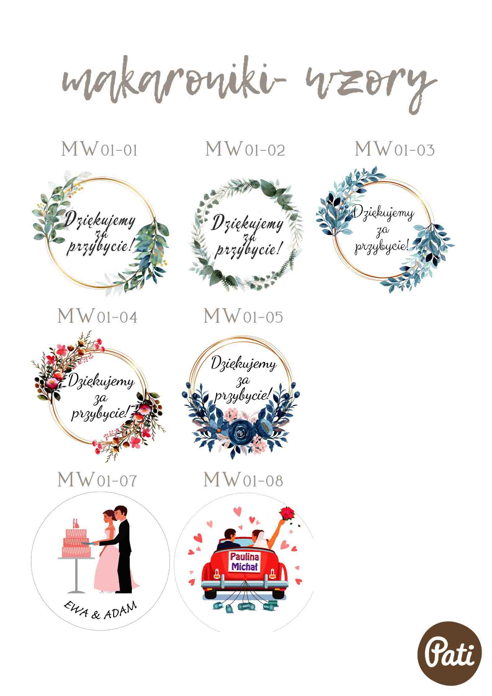 Makaroniki weselne - obrazek 2