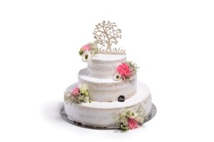 Tort weselny „Naked Cake”