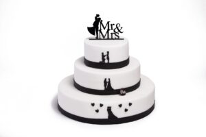 Tort weselny „Historia miłosna”