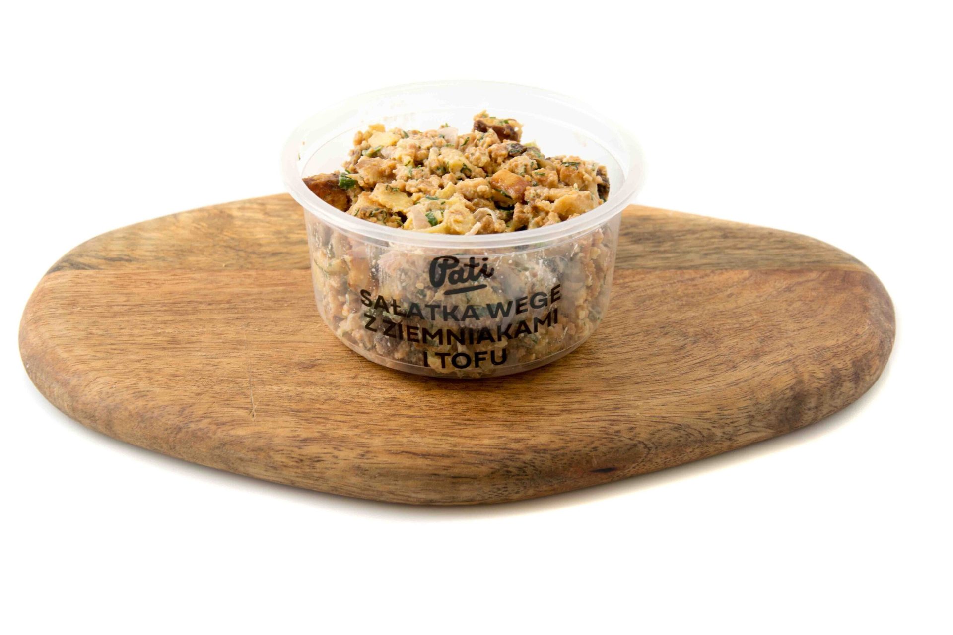 Sałatka wege z ziemniakami i tofu