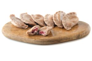 Pierogi z maliną i mascarpone